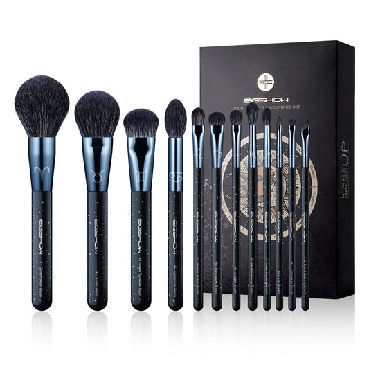 ZODIAC SERIES - 12 PCS PROFESSIONAL MAKEUP BRUSH KIT