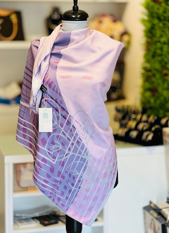 PREMIUM COTTON CHIFFON SCARF - DSCA00 - 130cm * 130cm