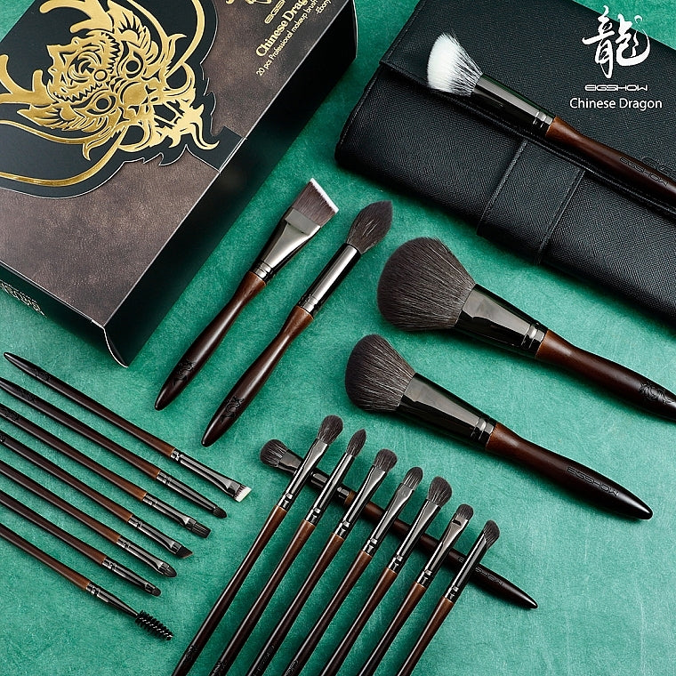 DRAGON 20PCS PROFESSIONAL MAKEUP KIT EBONY