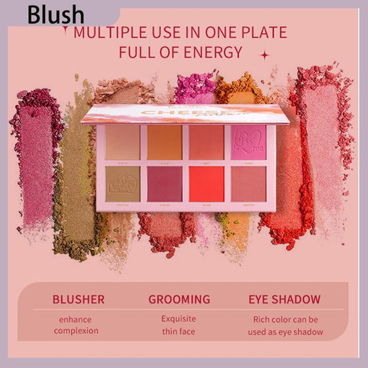 IMAGIC Blush Palette 8 Colors Face Contouring