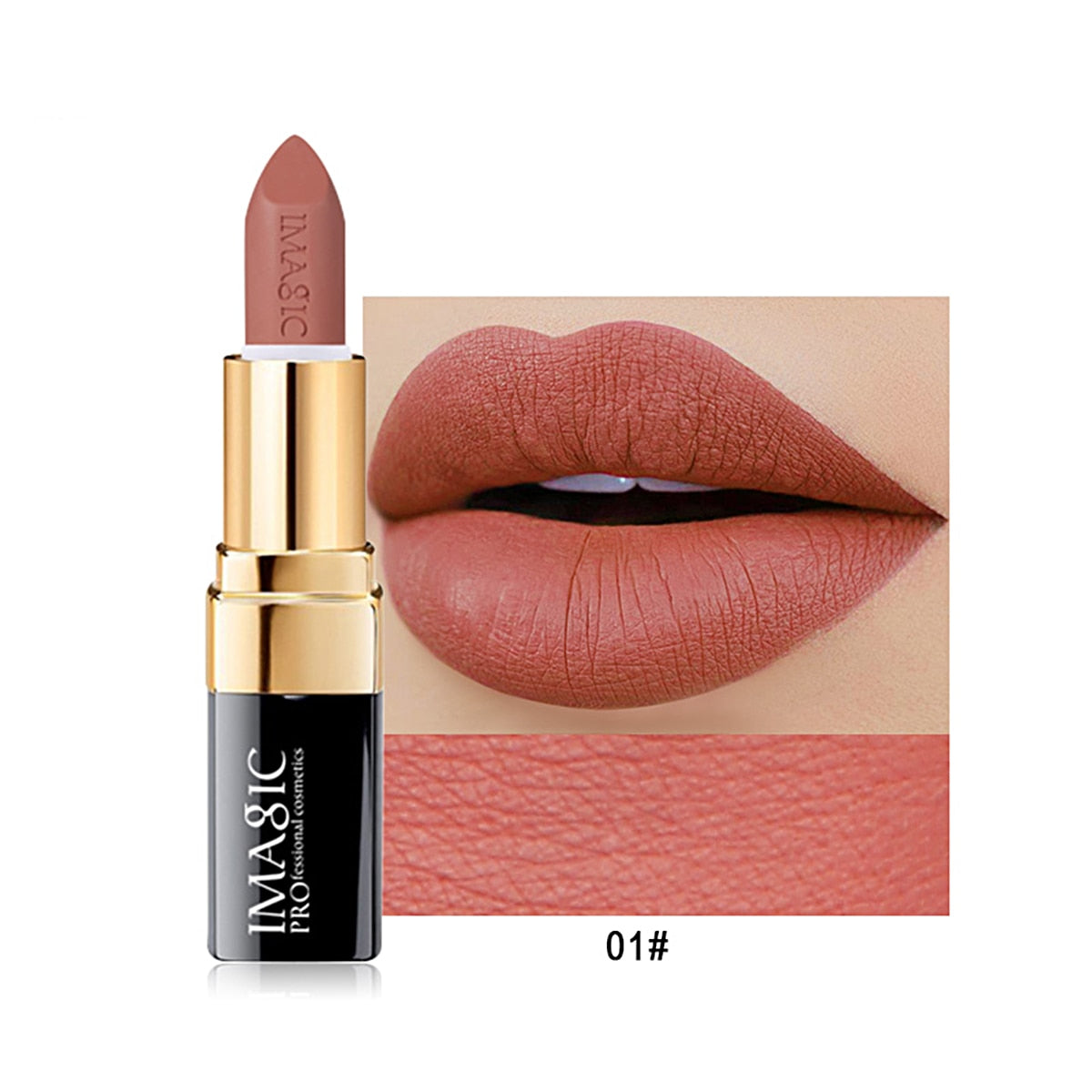 IMAGIC 12-Color Lipstick Matte Waterproof