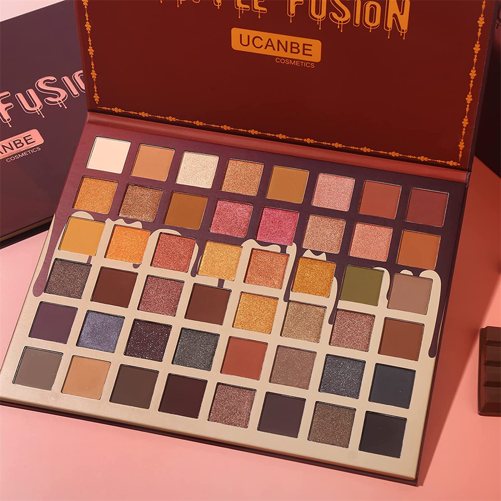 UCANBE Toffee Fusion Nude Eyeshadow Palette 48