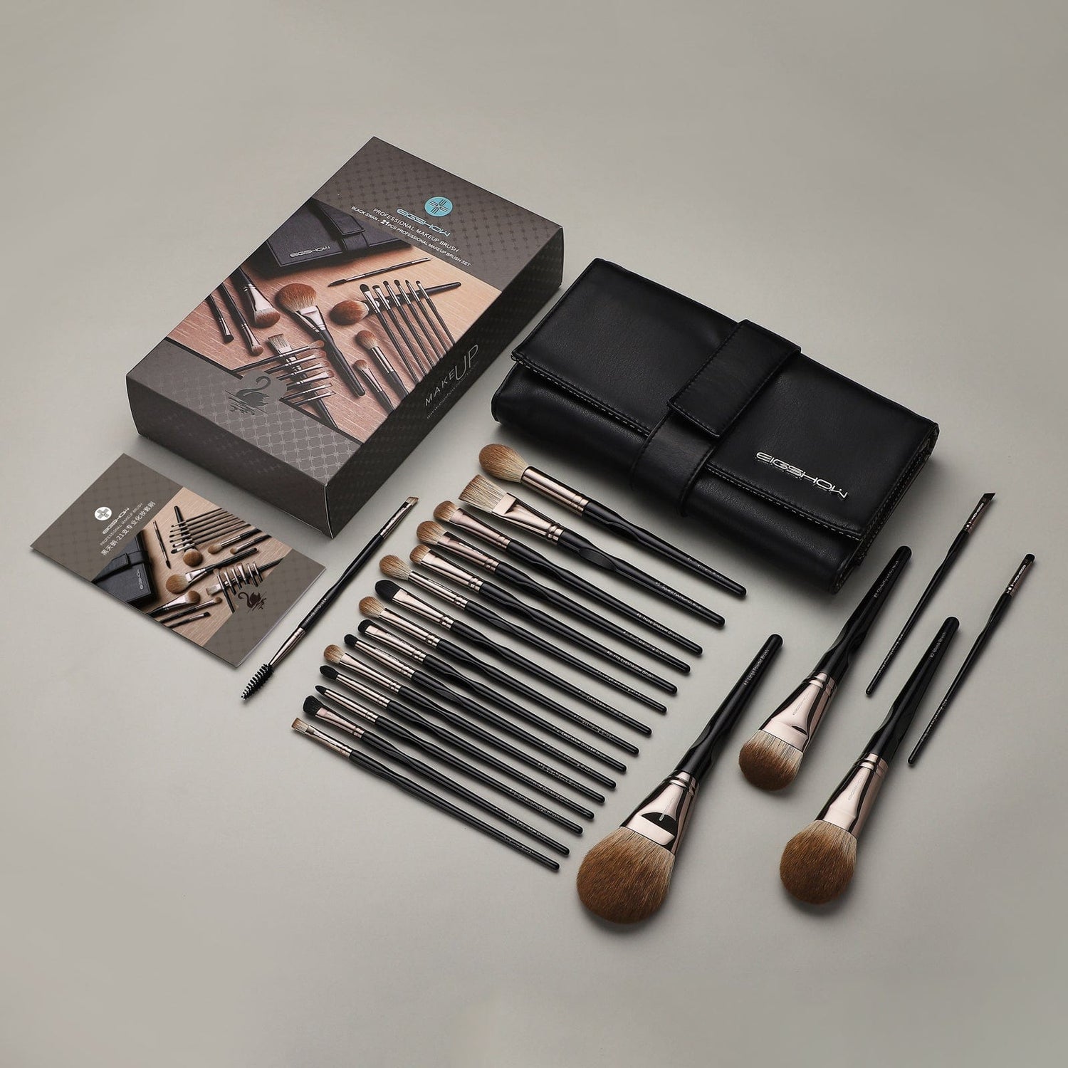 Eigbeauty Apparel & Accessories Black Swan Series-21pcs Professional Makeup Brush Set