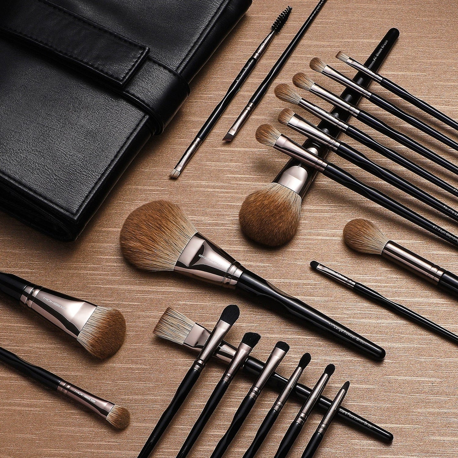 Eigbeauty Apparel & Accessories Black Swan Series-21pcs Professional Makeup Brush Set