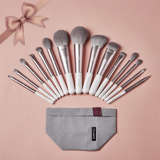 Eigshow Beauty Full Toxicated Series-15 pcs Gentle Wind Professional Makeup Brush Tools Kit-Brush Organizer included