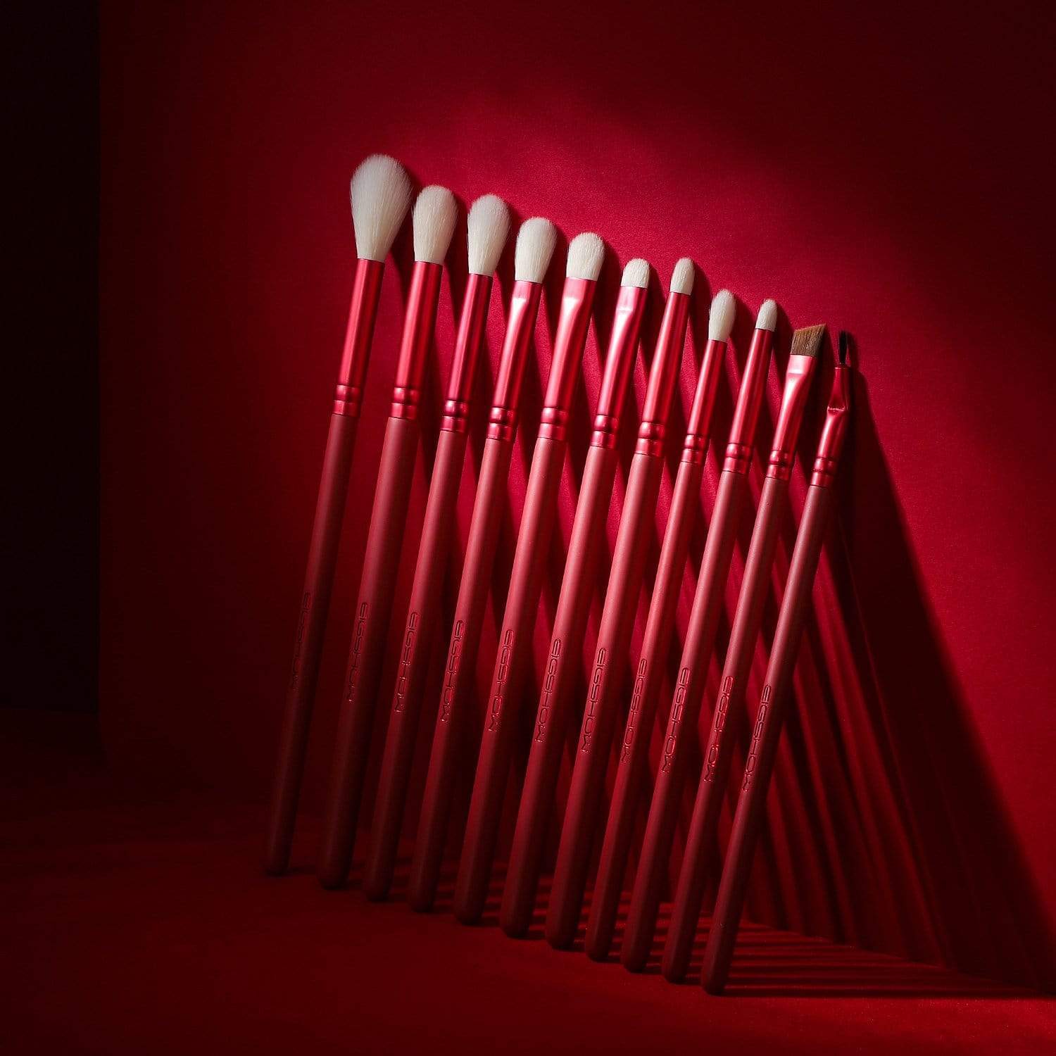 JADE SERIES - 11 PCS EYE BRUSH KIT - AGATE RED - EIGSHOW Beauty