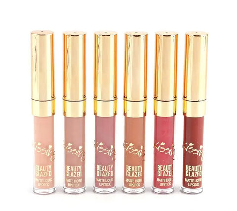 Beauty glazed gold lipstick pallet