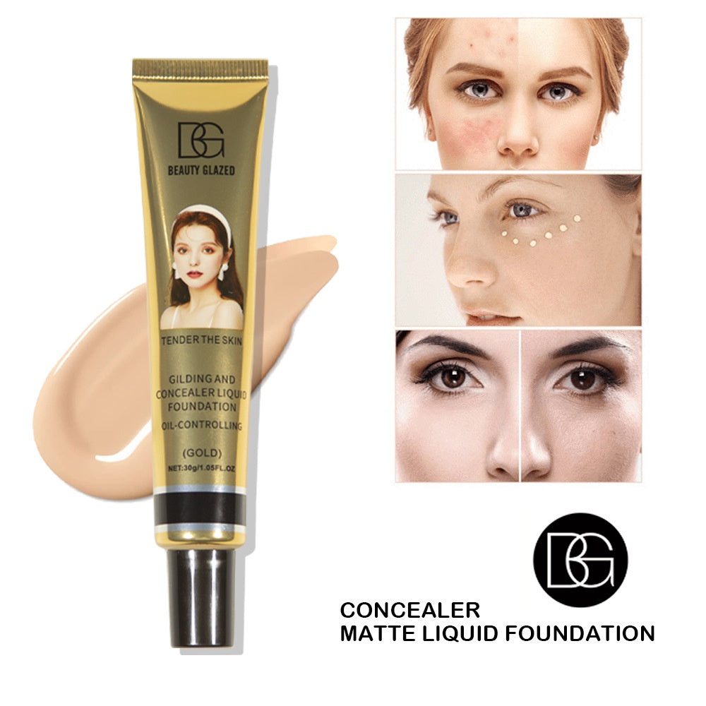 Beauty Glazed Concealer Matte Liquid Foundation