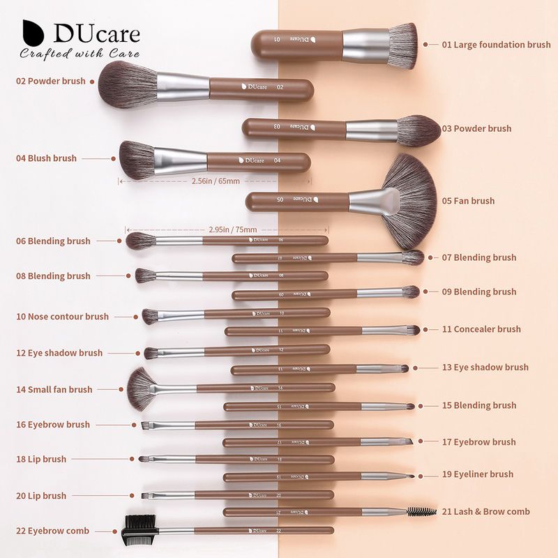 DUcare 22Pcs brushes DU2205