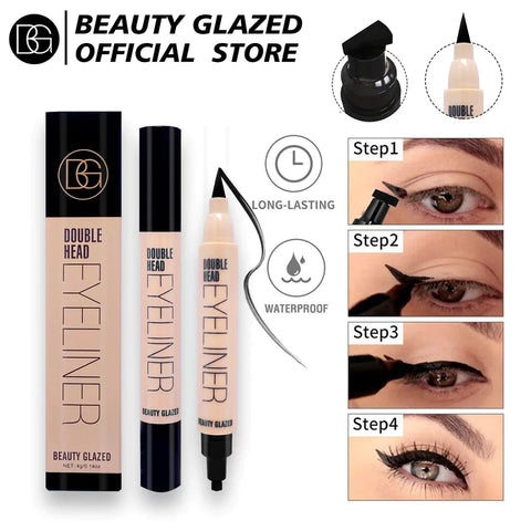 BEAUTY GLAZED 2 In 1 Winged Stamp