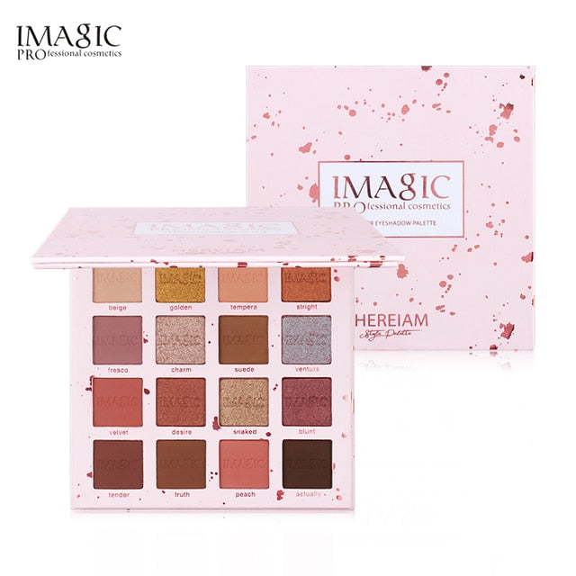 IMAGIC 16-color Pink eyeshadow palette