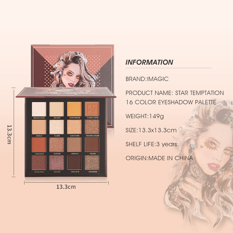 IMAGIC New16 Color Eyeshadow