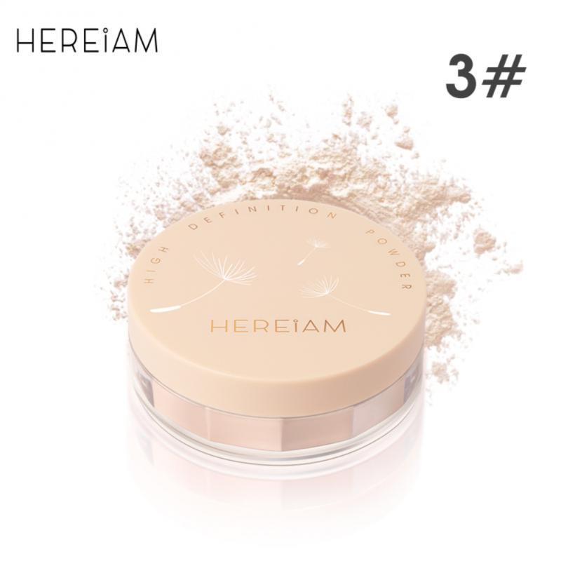 HEREIAM Face Loose Powder1002 Mineral 3 Colors Waterproof Matte